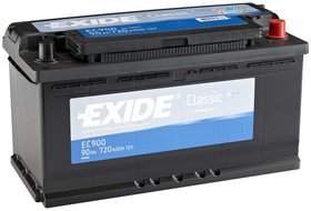 Аккумулятор Exide EC900 90 Ач 720 A/EN обратная полярность