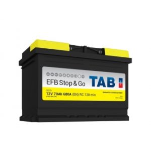 Автомобильный аккумулятор TAB EFB Stop&Go 70 Ач 680 A/EN обратная полярность