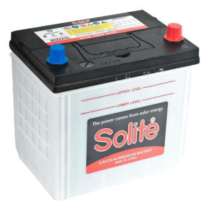 Аккумулятор 70 Ач Solite 85D23L обратная полярность, без крепления, 580 A/EN