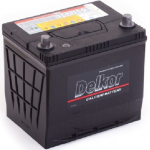 Автомобильный аккумулятор Delkor 50D20L 60 Ач 525 A/EN обратная полярность