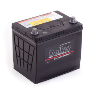 Автомобильный аккумулятор Delkor 65D23L 60 Ач 520 A/EN обратная полярность