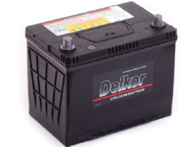 Автомобильный аккумулятор Delkor 80D26R 65 Ач 600 A/EN прямая полярность