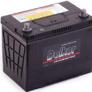 Автомобильный аккумулятор Delkor 80D26R 65 Ач 600 A/EN прямая полярность