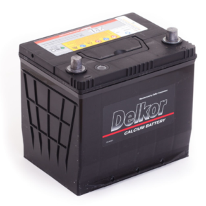 Автомобильный аккумулятор Delkor 80D23L 68 Ач 600 A/EN обратная полярность