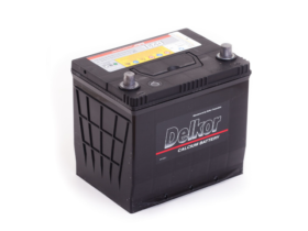 Автомобильный аккумулятор Delkor 90D23L 70 Ач 600 A/EN обратная полярность