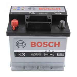 Аккумулятор 45 Ач Bosch S3 003 545413040, прямая полярность, 400 A/EN