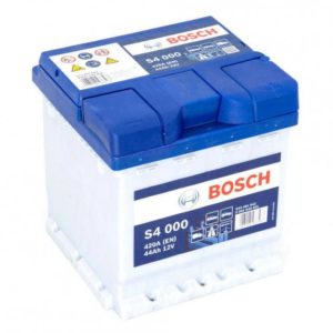 Аккумулятор 44 Ач Bosch S4 000 544401042 Silver, обратная полярность, 420 A/EN
