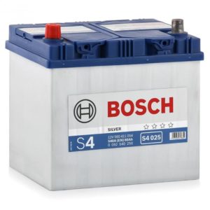 Аккумулятор 60 Ач Bosch S4 025 560411054 Silver, прямая полярность, 540 A/EN