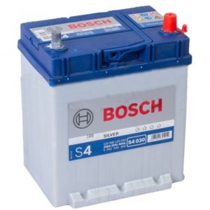 Аккумулятор 40 Ач Bosch S4 030 540125033 Silver, обратная полярность, 330 A/EN
