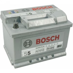 Аккумулятор 61 Ач Bosch S5 004 561400060, обратная полярность, 600 A/EN