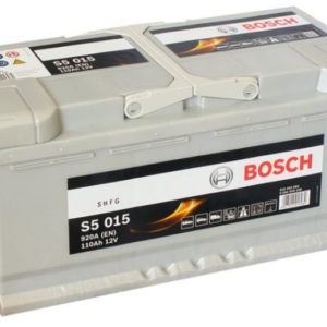 Аккумулятор 110 Ач Bosch S5 015 610402092, обратная полярность, 920 A/EN