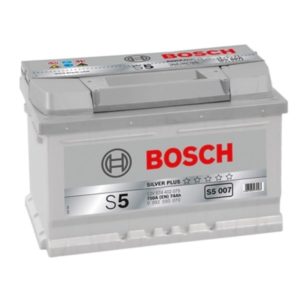 Аккумулятор 74 Ач Bosch S5 007 574402075 Silver Plus, обратная полярность, 750 A/EN