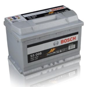 Аккумулятор 70 Ач Bosch S5 A08 570901076 AGM, обратная полярность, 760 A/EN