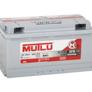 Аккумулятор 100 Ач Mutlu SMF 60044, обратная полярность, 830A/EN