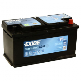 Аккумулятор Exide EK950 95 Ач 850 A/EN AGM Start-Stop обратная полярность