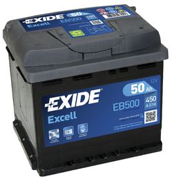 Аккумулятор Exide EB500 50 Ач 450 A/EN обратная полярность