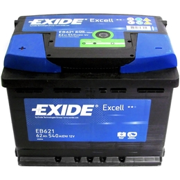 Аккумулятор Exide EB621 62 Ач 540 A/EN прямая полярность
