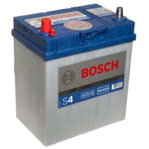 Аккумулятор 40 Ач Bosch S4 019 540127033 Silver, прямая полярность, 330 A/EN