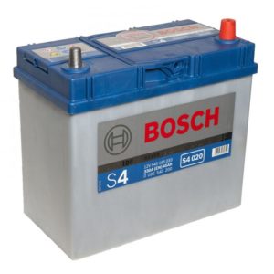 Аккумулятор 45 Ач Bosch S4 020 545155033 Silver, обратная полярность, 330 A/EN