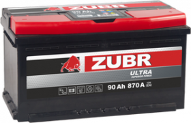Аккумулятор Zubr (Зубр) Ultra 90 Ач