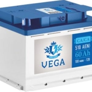 Аккумулятор 60 А. ч. VEGA (Вега) прямая полярность 510 A/EN